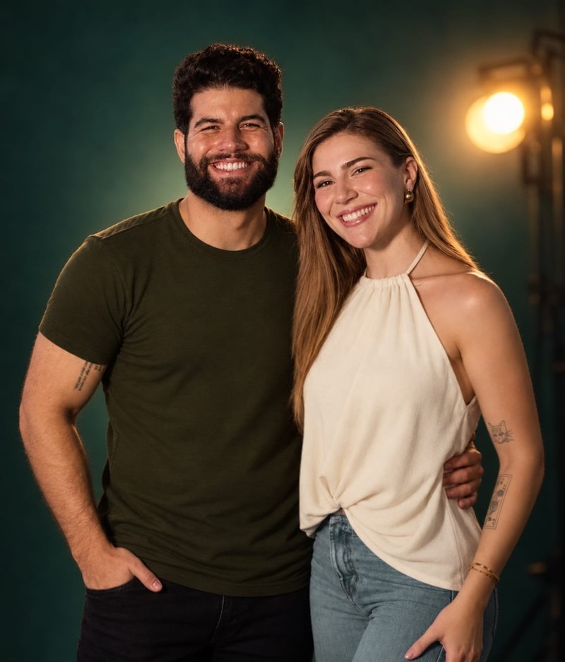 Brunno Krummenauer e Mariana Braga, fundadores do Meu Processo Claro